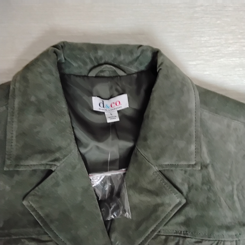 Denim&Co Olive Blazer Jacket - Picture 9 of 16